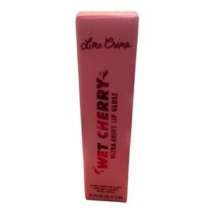 Lime Crime Wet Cherry Gloss - Clear w/ A Little Sparkle. Fun For Teens CLEAR
NIB